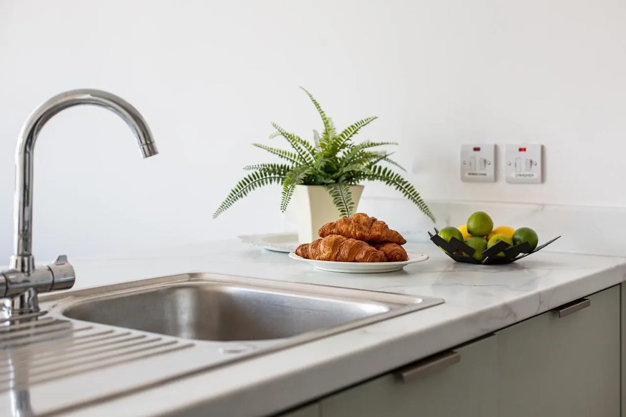 Luxury Fully Equipped Kitchen Ormeau Park Apartment Belfast